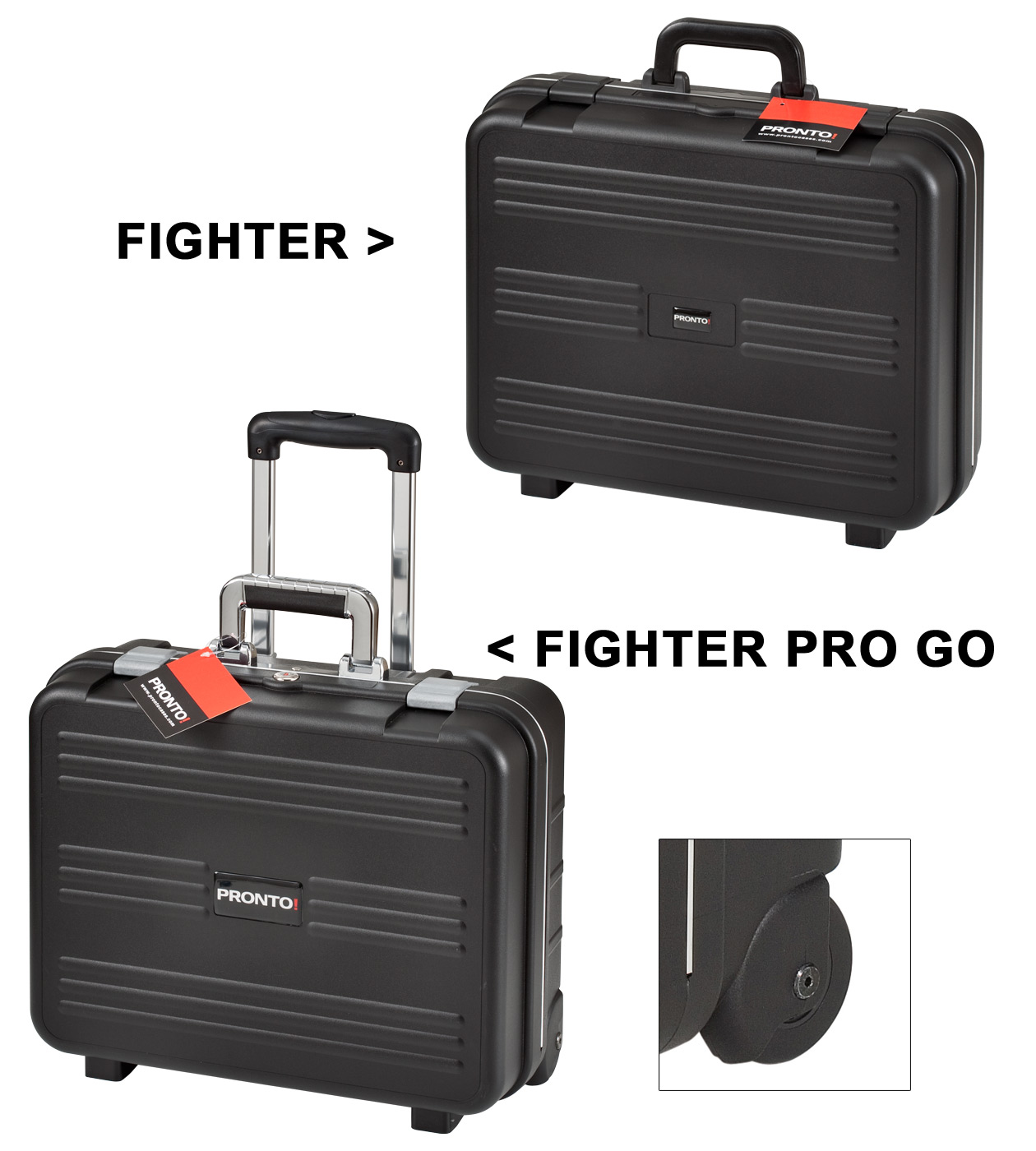 Buy Pronto Indigo Combo Set of 2 Blue Small, Medium Check-in 4 Wheel Hard  Suitcase Online at desertcartKUWAIT